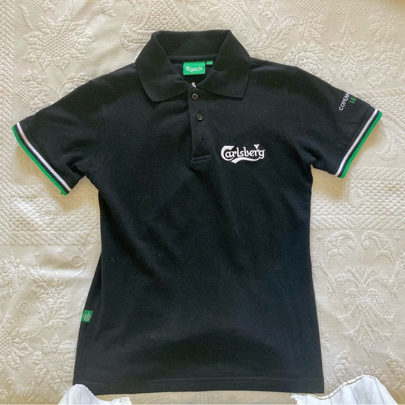 Authentic Carlsberg Brewery Polo Shirt - Picture 1 of 7